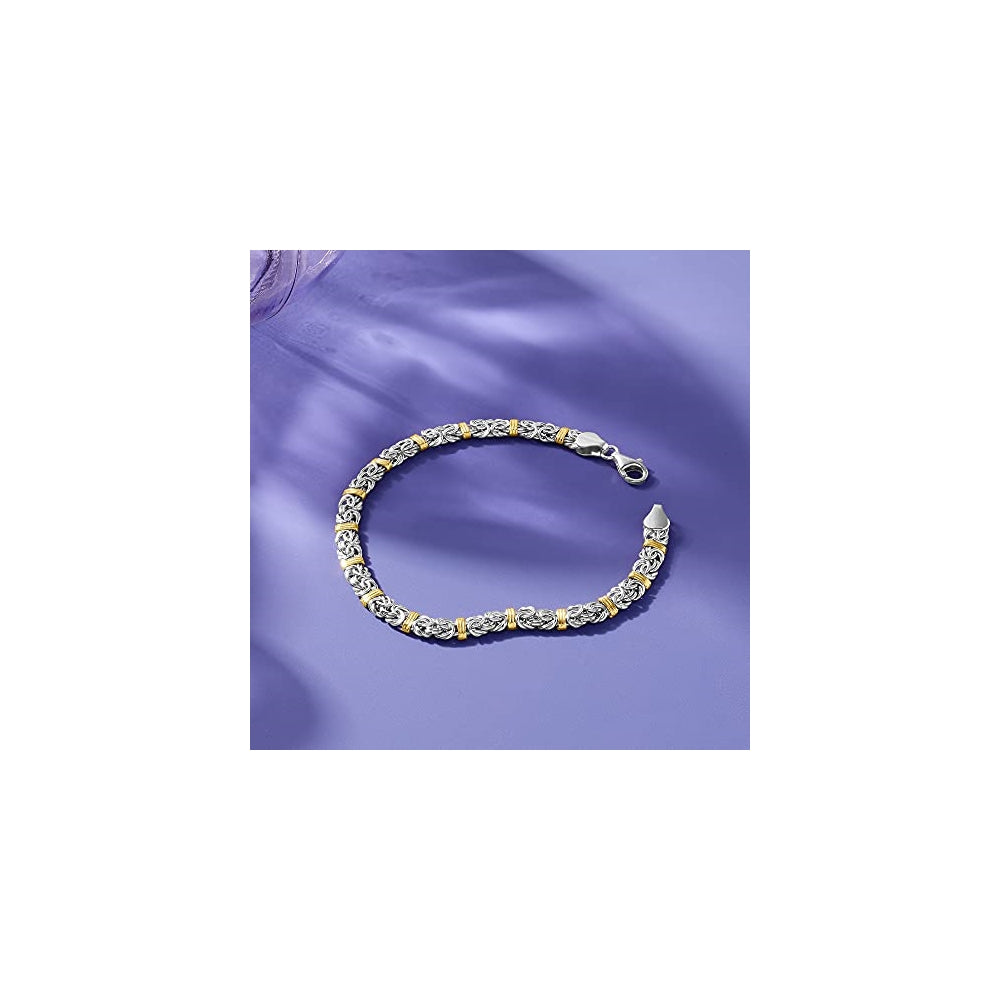 Pulseras y tobilleras de plata de ley