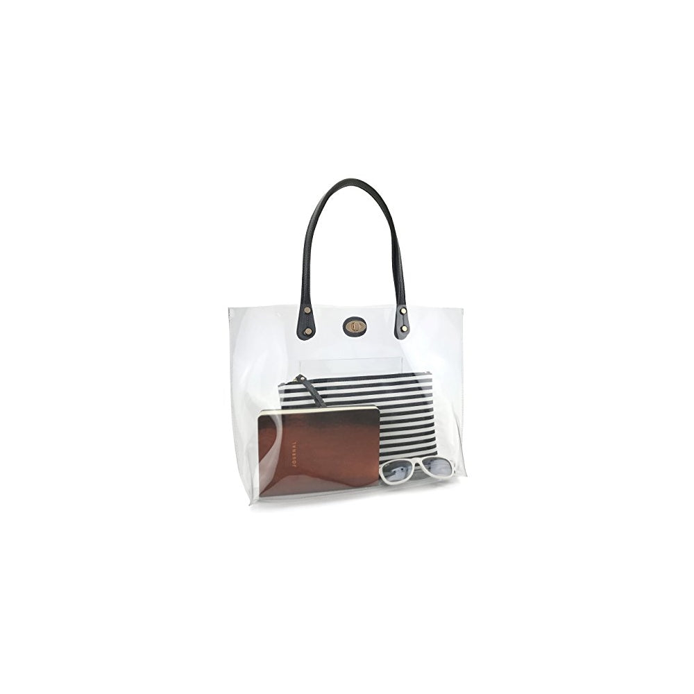 Bolsos de hombro transparente de las mujeres del PVC