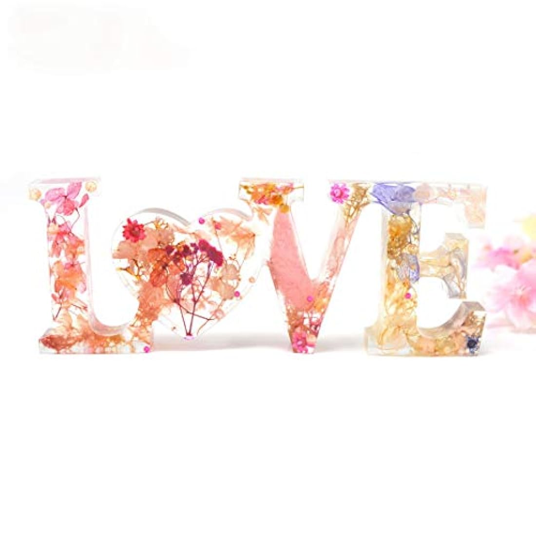 Molde de resina epoxi de iSuperb, molde de silicona para molde de fundición para manualidades, decoración de mesa