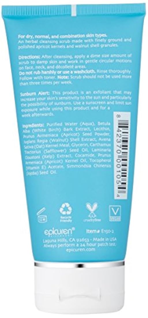 epicuren Discovery Fine Herbal Facial Scrub albaricoque