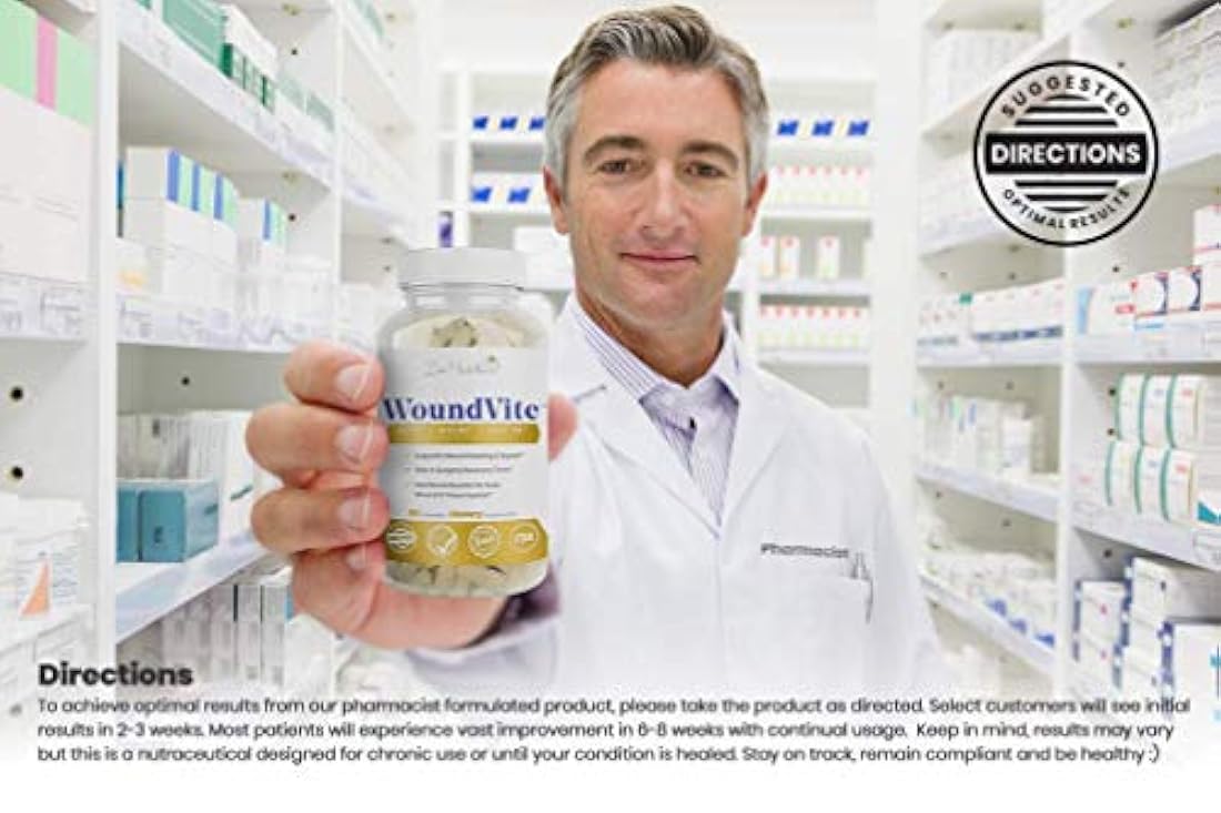 WoundVite – Suplemento de curación de heridas y cicatrices –