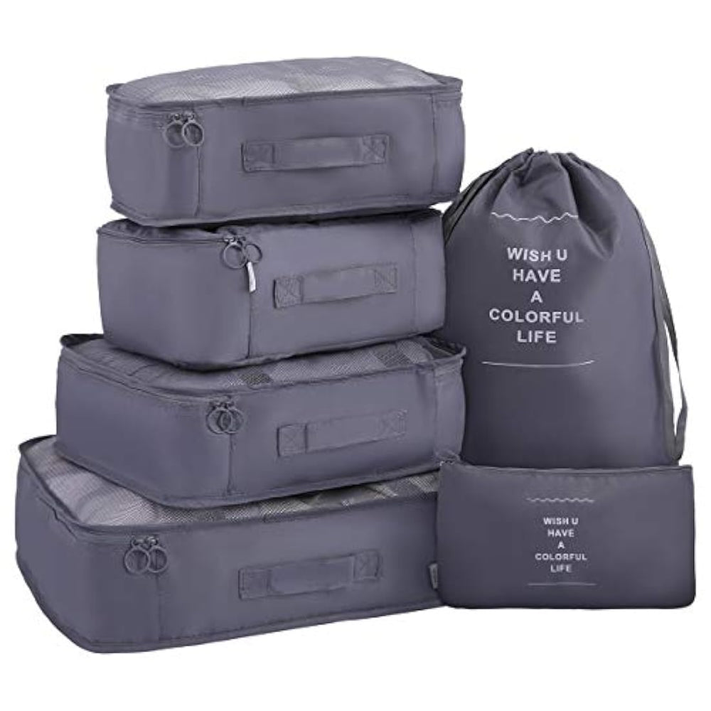 bolsas de viaje, set de cubos de embalaje para viaje