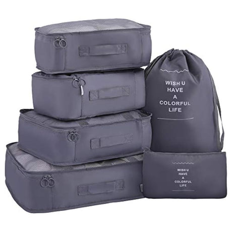 bolsas de viaje, set de cubos de embalaje para viaje