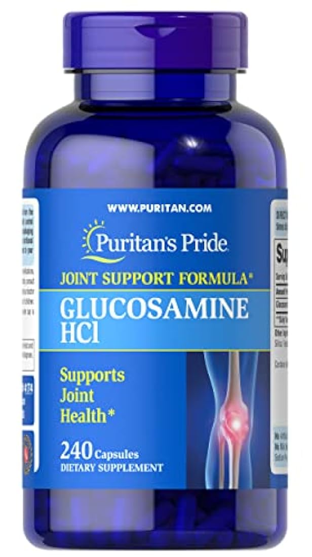 Suplemento Glucosamina HCI 680 mg Cápsulas 240 unidades