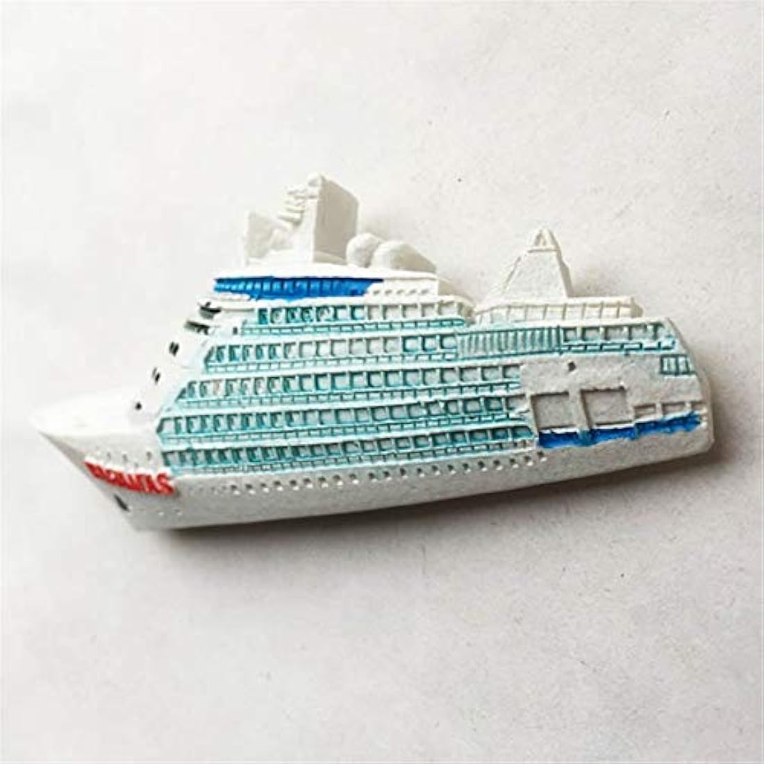 Imán para nevera de crucero Bahamas 3D resina