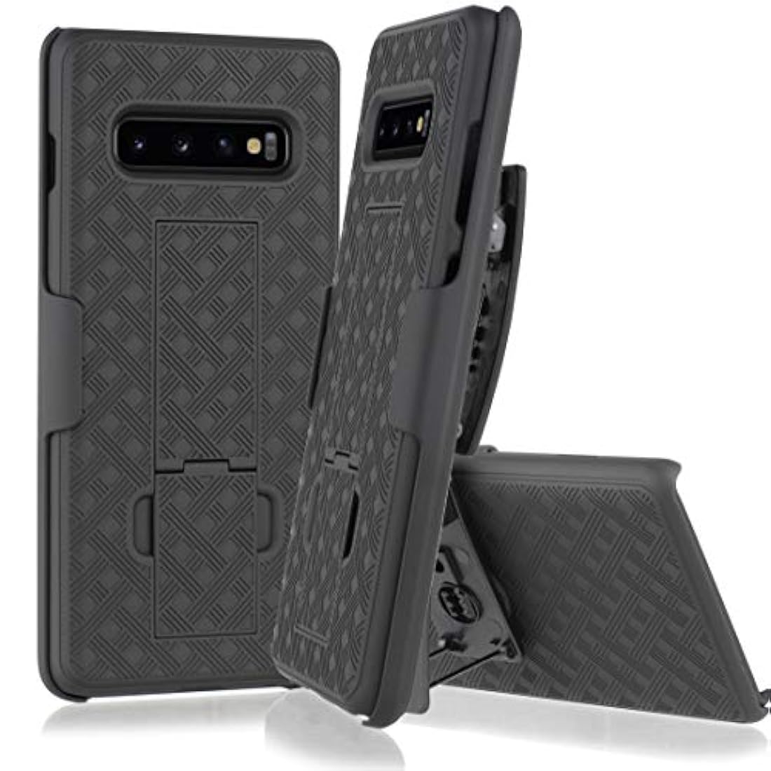 Funda para Samsung Galaxy S10, funda con clip para cinturón