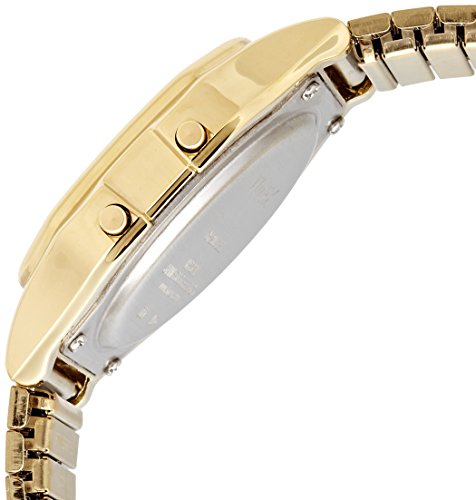 Reloj acero inoxidable con banda de expansión para hombre