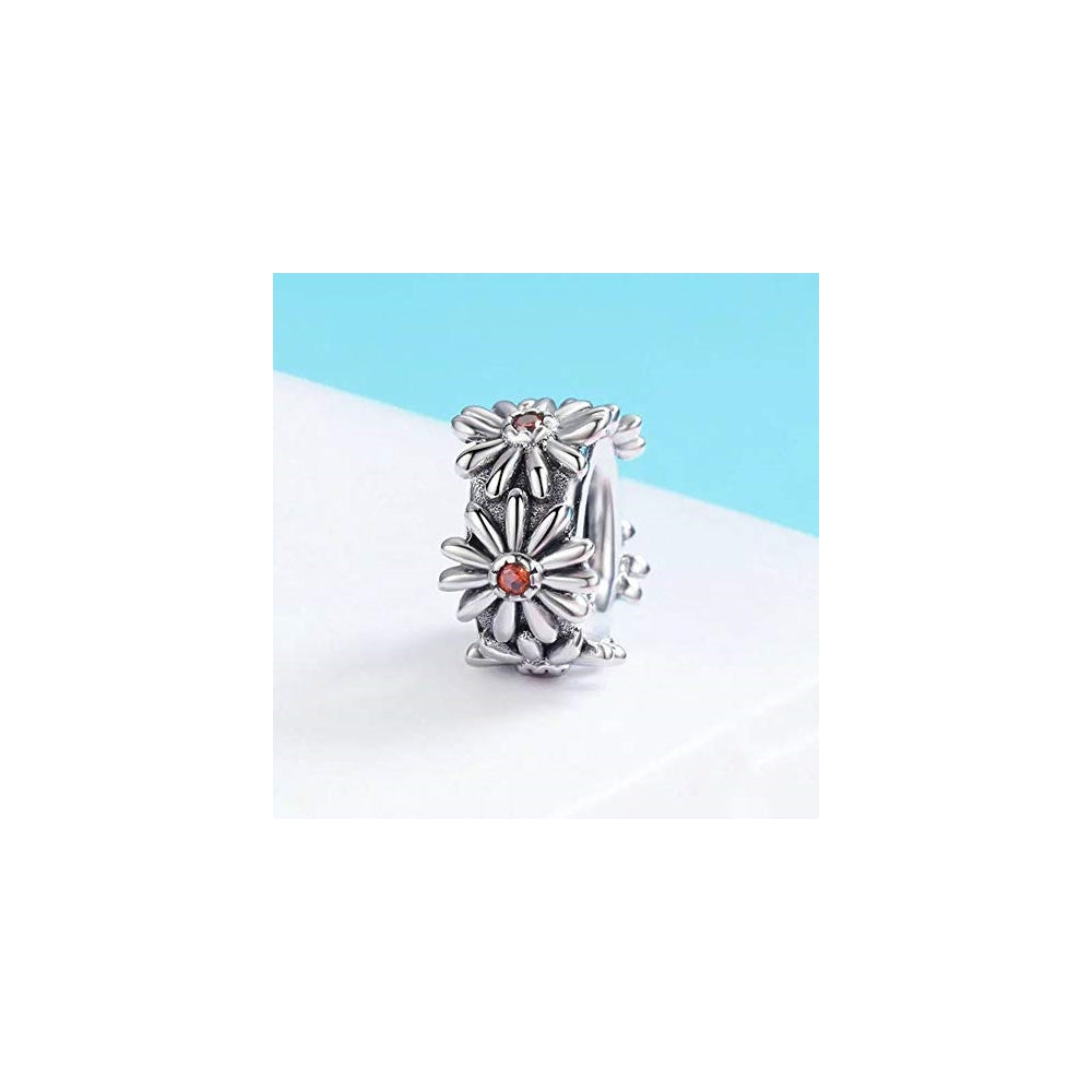 Dijes y Medallas espaciador de plata