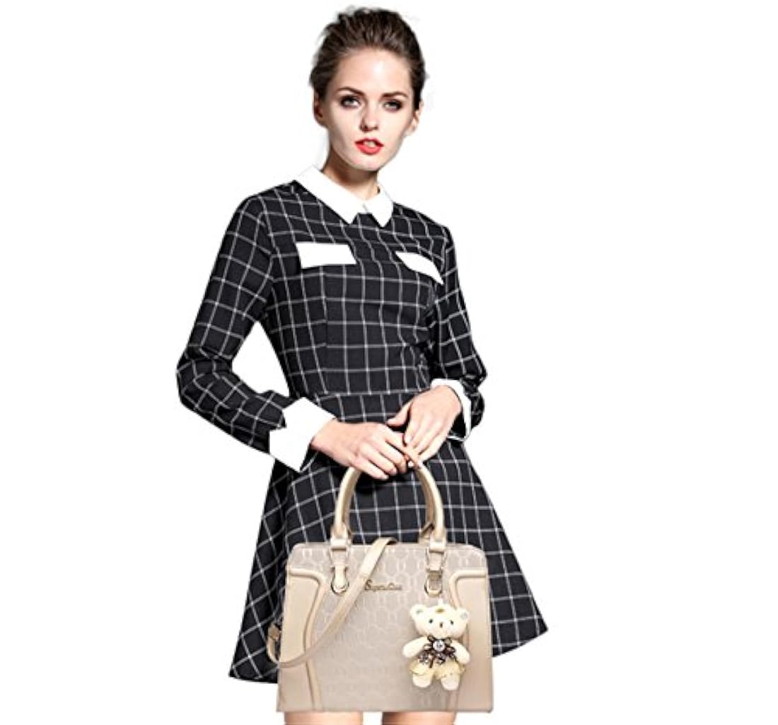 Bolso de mano para mujer, bolso de hombro, bolso de 4 piezas