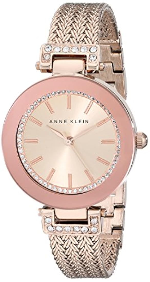 Reloj de pulsera para mujer con cristales