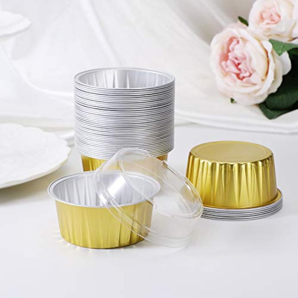 Moldes para cocina Moldes de aluminio para cocinar, 5 onzas