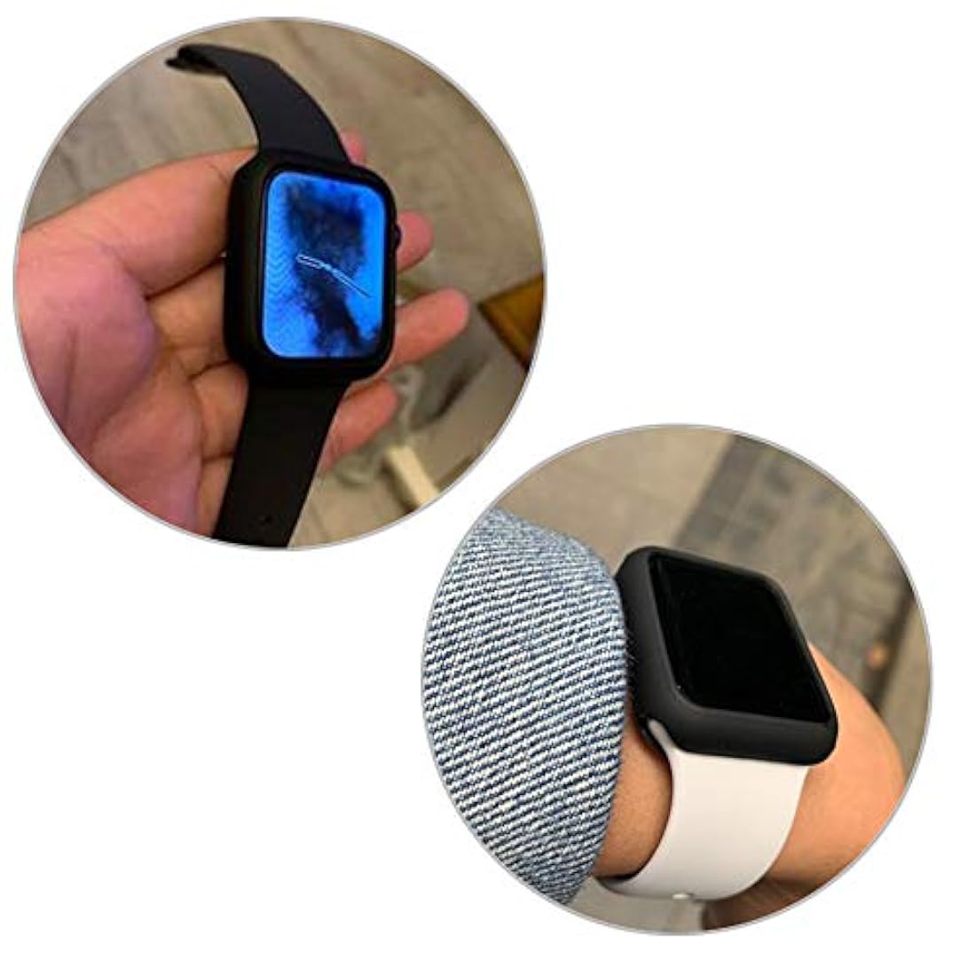 Miimall - Carcasa para reloj Apple Watch Series