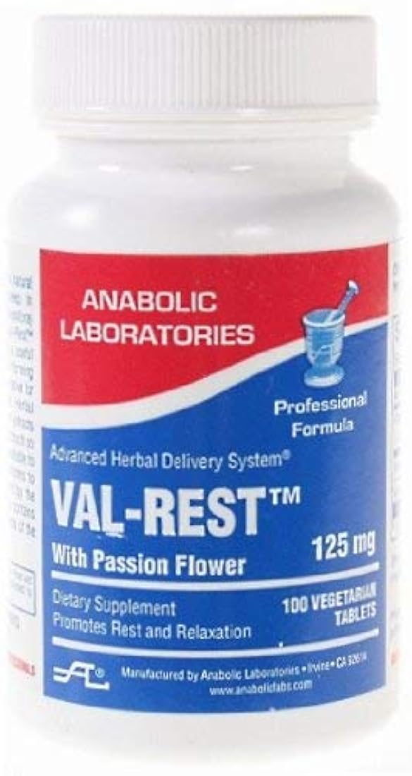 Laboratorios anabólicos, val-rest Vegetariana 125 mg 100