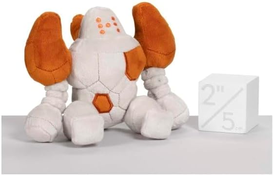 Pokémo Center: Peluche Regirock Sitting Cuties, 5 ¼ pulgadas