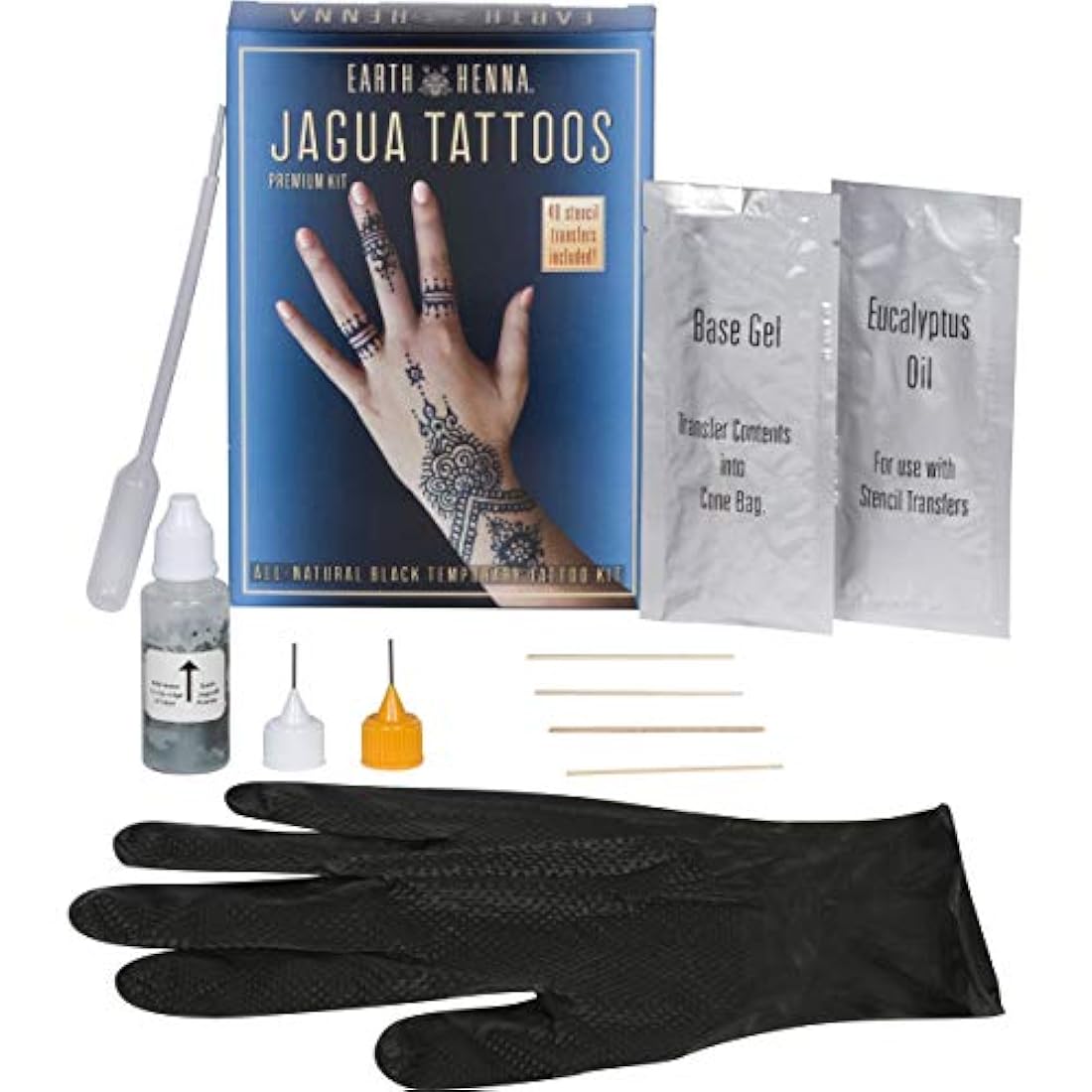 Kit de tatuaje temporal Jagua orgánico