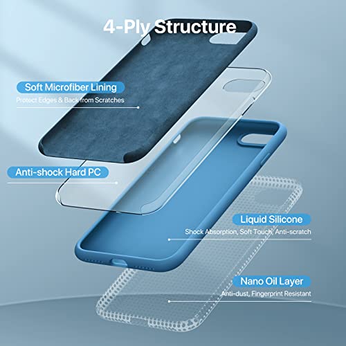 Miracase Funda ultra delgada para celular