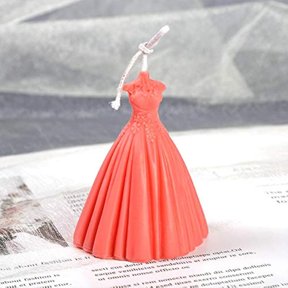 iSuperb 2 piezas de resina 3D falda silicona cristal epoxi