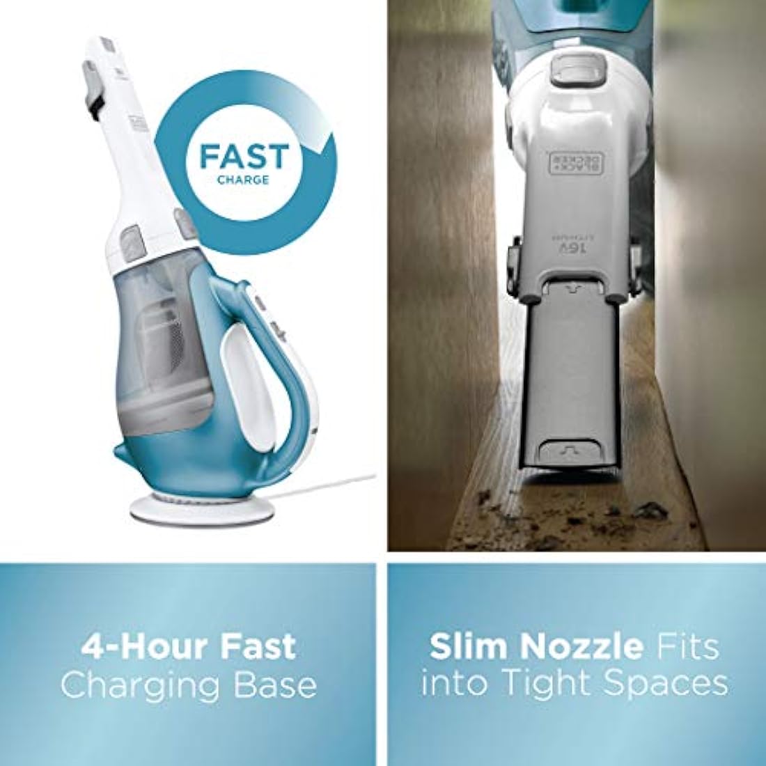 Aspiradora de mano inalámbrica de litio