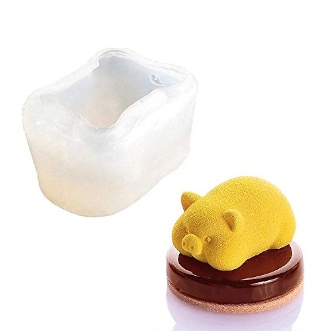 Molde de silicona 3D para decoración de tartas