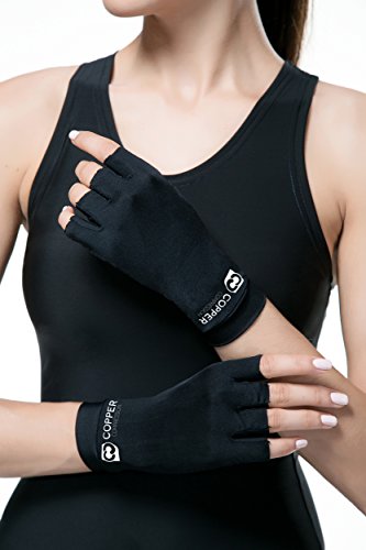 Guantes de artritis de compresión de cobre