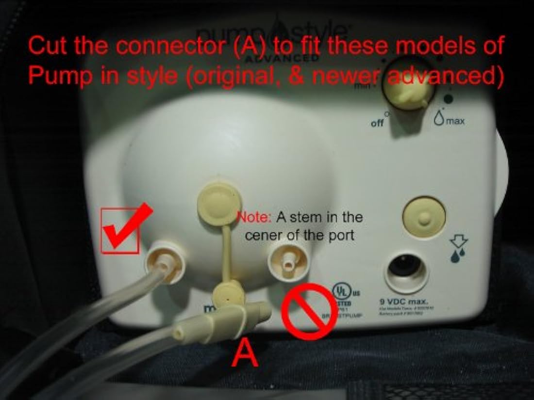Medela Lactina, Bomba En extractores de leche estilo.