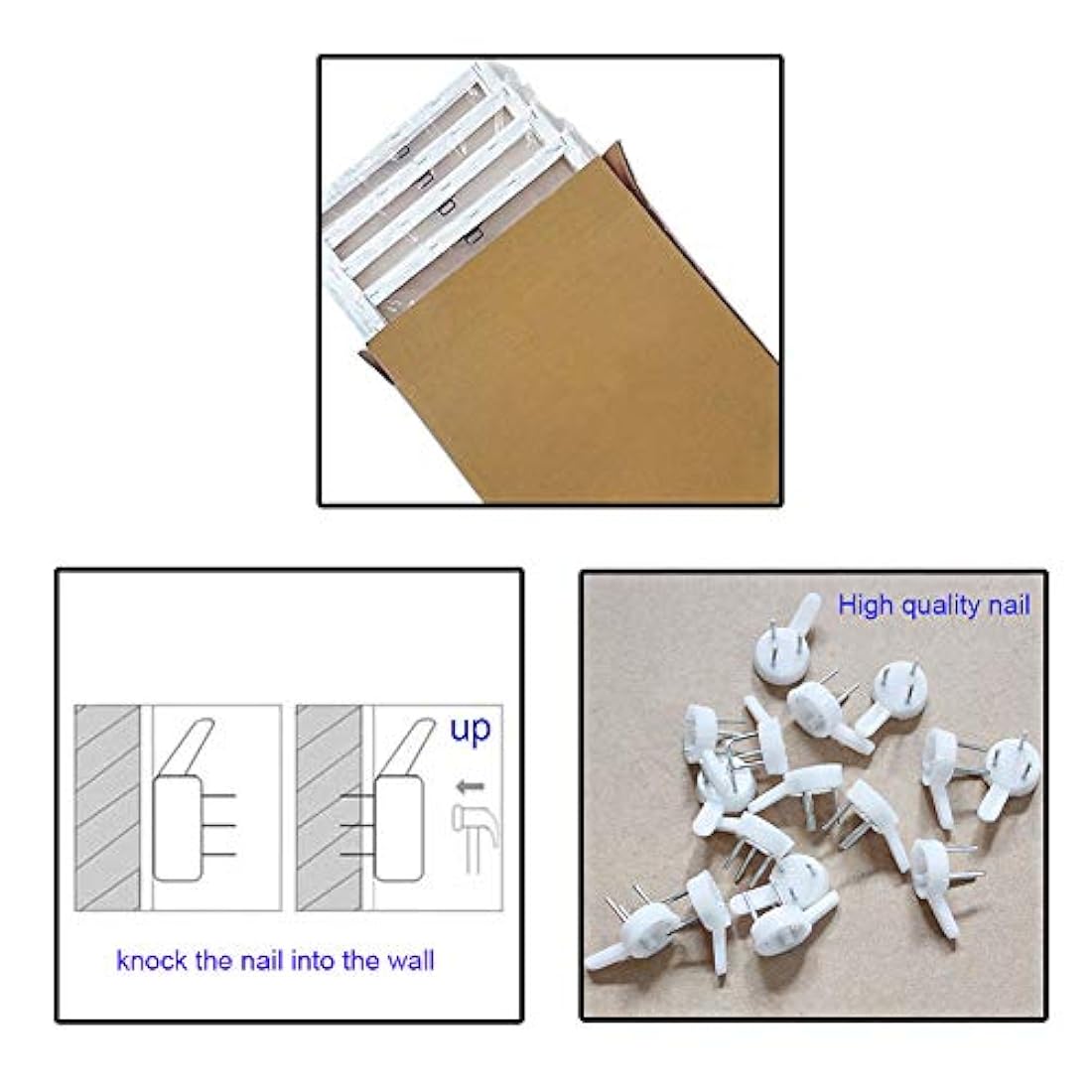 MESESE - Lienzo impreso en lienzo, diseño de flores