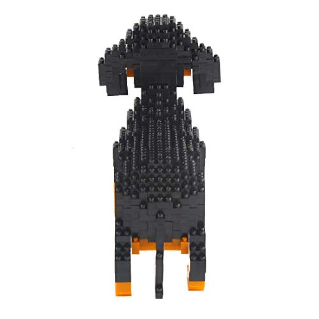 Larcele Mini bloques de construcción de perros para mascotas