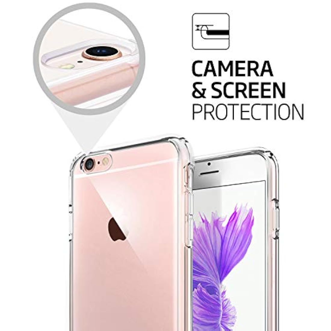 TENOC - Funda delgada para iPhone 6 y iPhone 6S