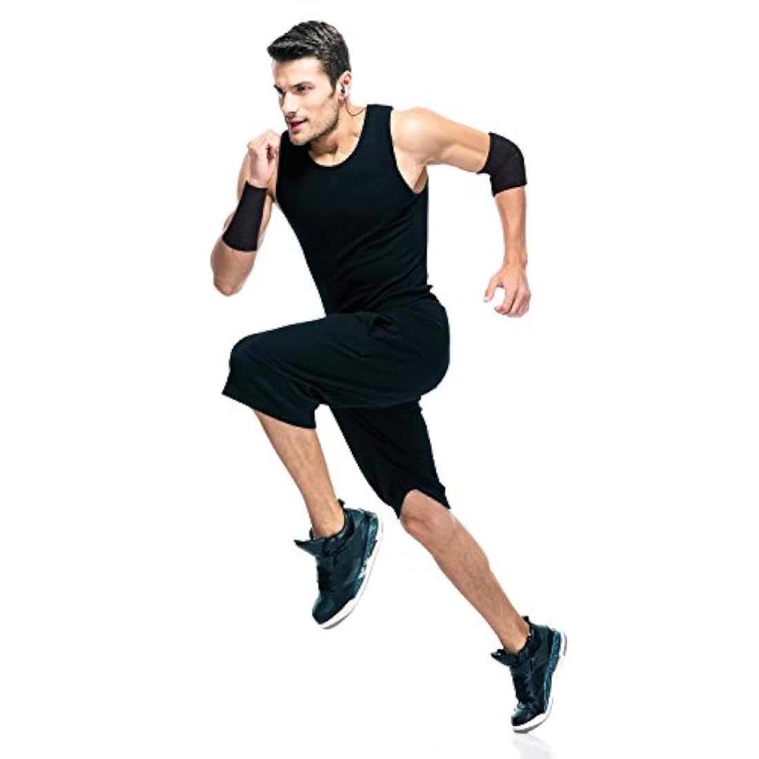 Muñequera deportiva elástica de algodón para deportes 5.9