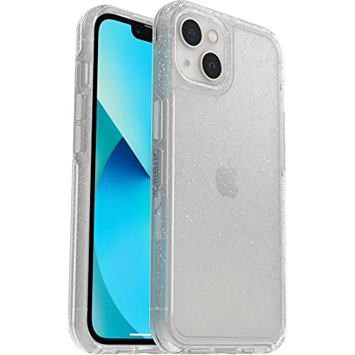OtterBox Symmetry Clear Series - Funda solo para iPhone 13, polvo de estrellas