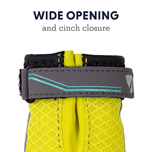 RUFFWEAR, Grip Trex - Botas de perro para exteriores, con suela de goma para senderismo y correr, verde líquen, 1.50 pulgadas