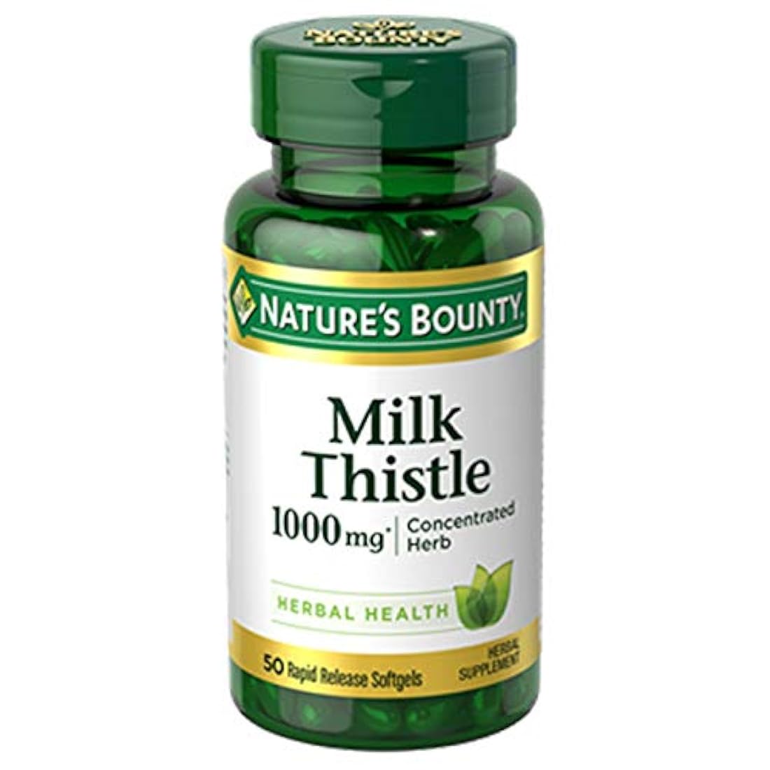Nature's Bounty Leche Píldoras y Suplemento de Salud Herbal
