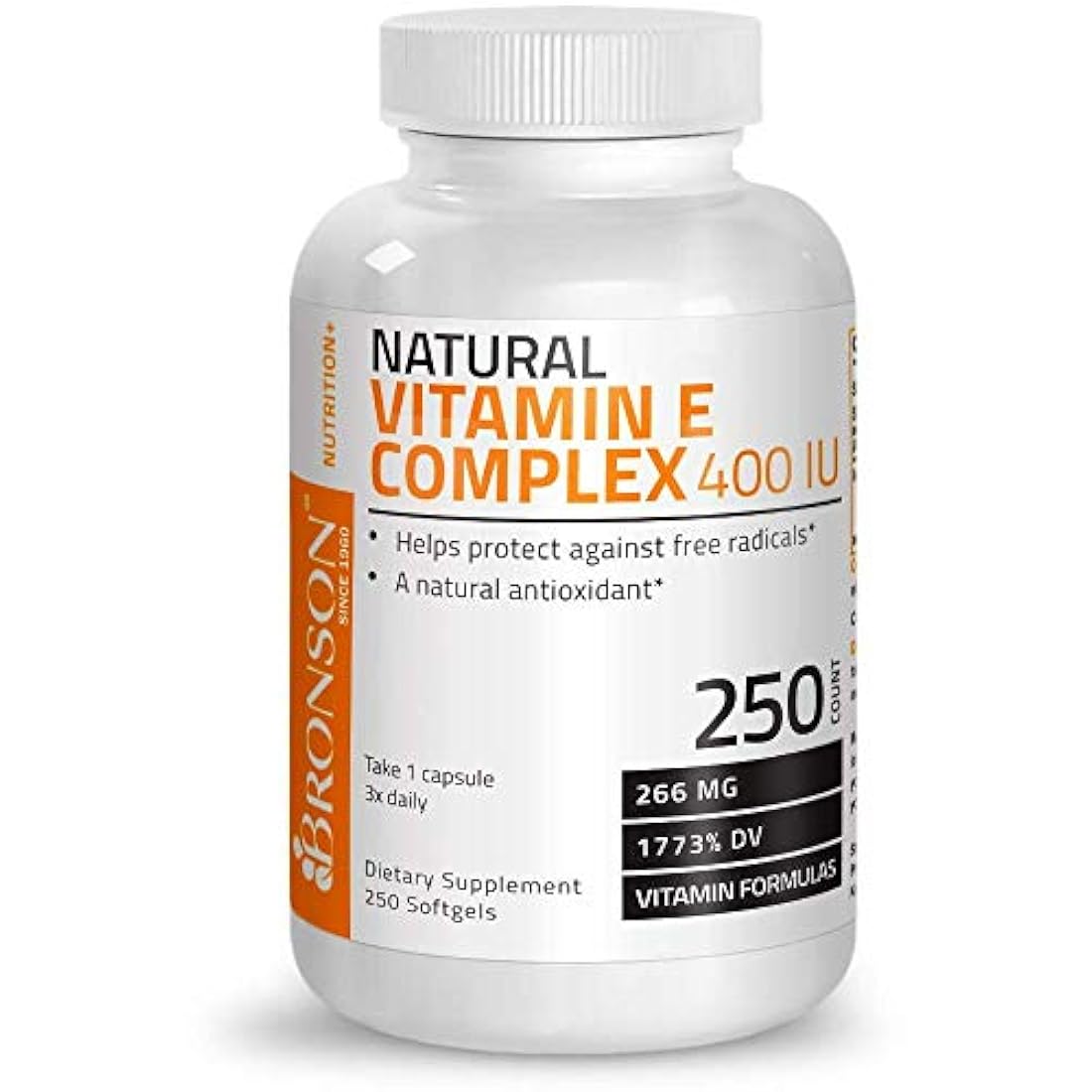 Compuestos Bronson con vitamina E natural 400 I.U.