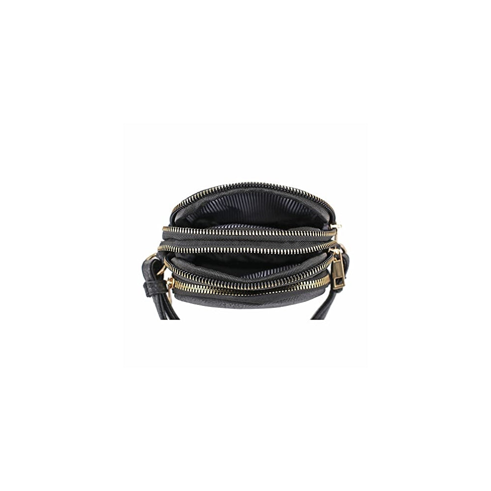 Bolsos bandolera con borla para mujer para teléfono celular
