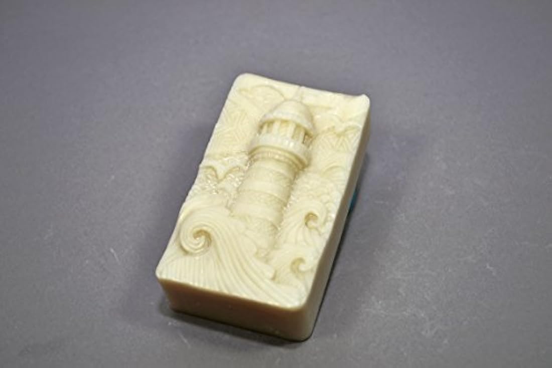 Faro silicona molde de Jabón, yeso cera resina arcilla Seaside