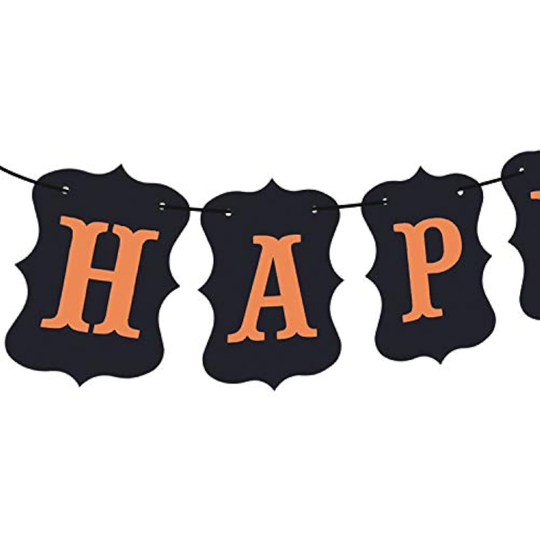 Banderines con calabaza para Halloween, decoración de pared