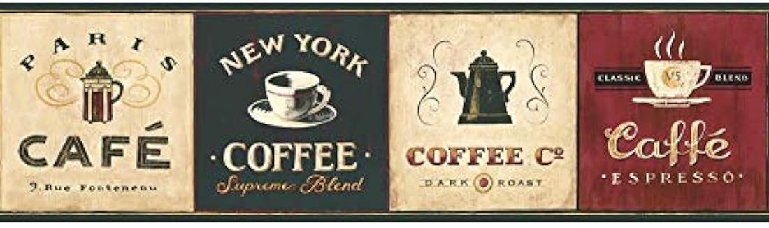 papel pintado en vinilo tipo borde para pared(7 x 15 pies)