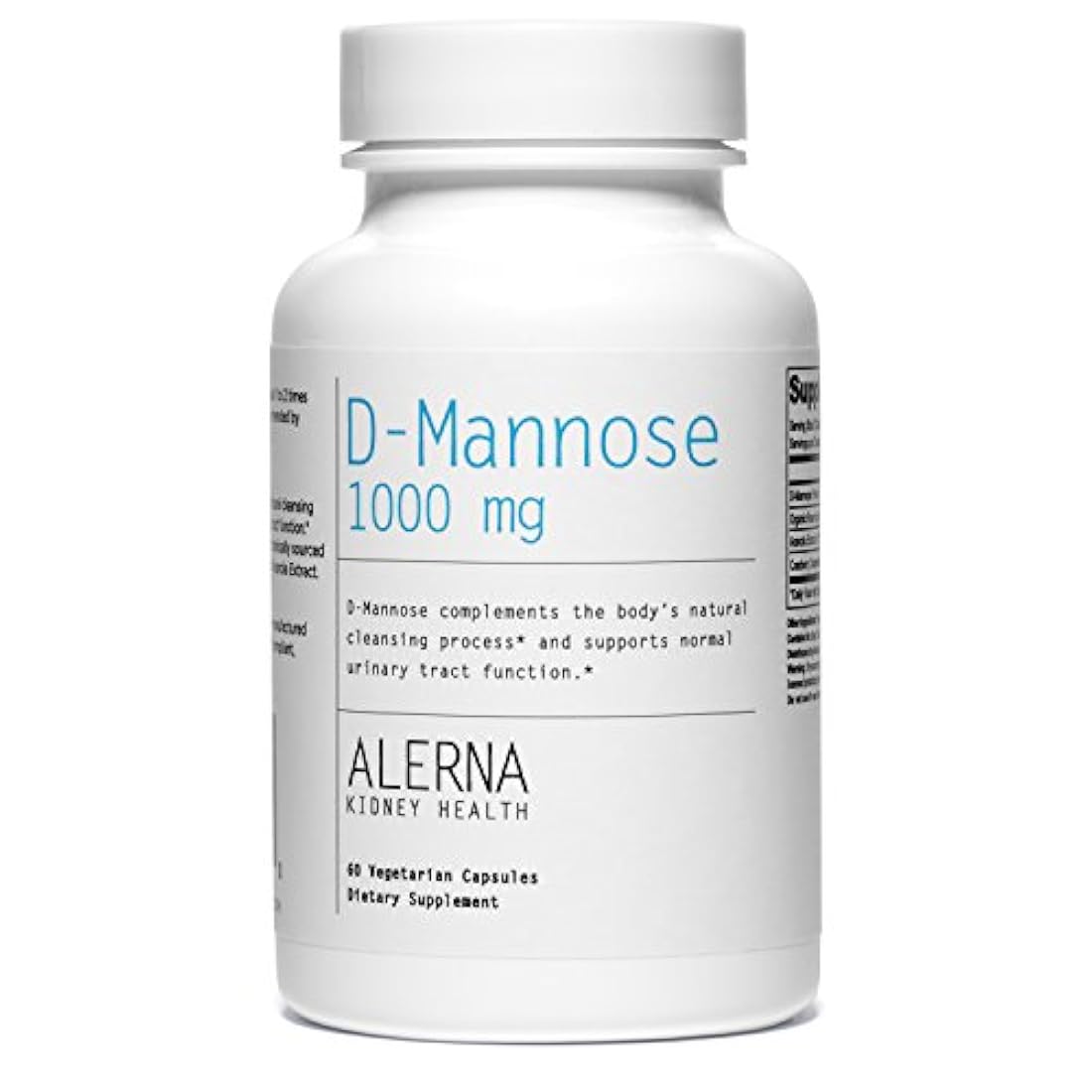 D-Manosa (1000mg), con concentrado de arándano y escaramujo
