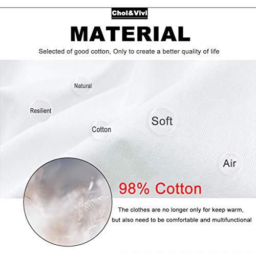 Chol&Vivi - Camisetas para perro (2 unidades, talla pequeña, tamaño mediano, grande, extra grande, para perro, gato, algodón, suave y transpirable