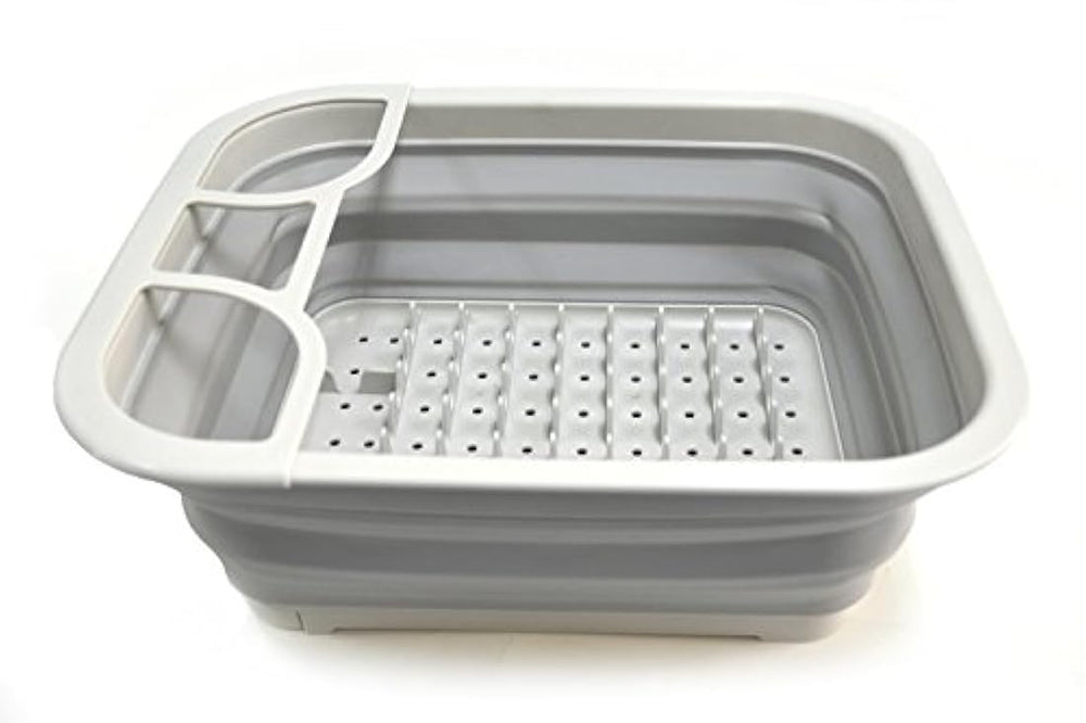 SAMMART - Escurridor plegable para platos con escurridor