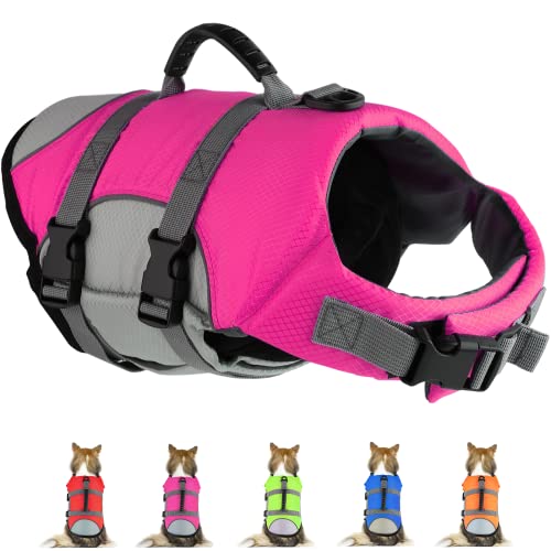 Mklhgty Chaleco salvavidas para perros