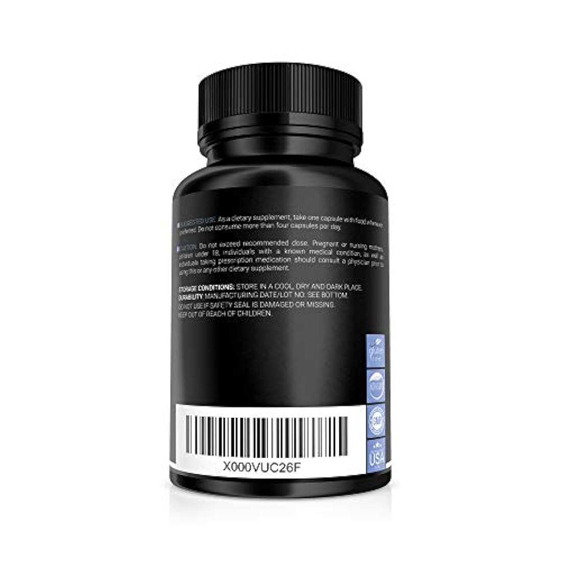 Extracto de arándano 1000 mg, 25% de antocianinas 50 mg, 1