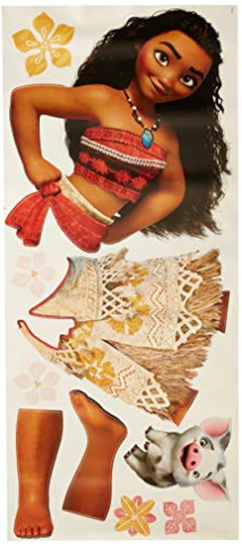 Calcomanías para pared gigantes de Disney Moana