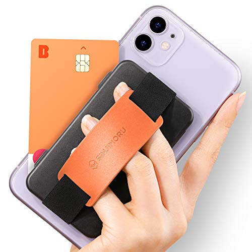 Soporte para tarjeta en la parte posterior del teléfono