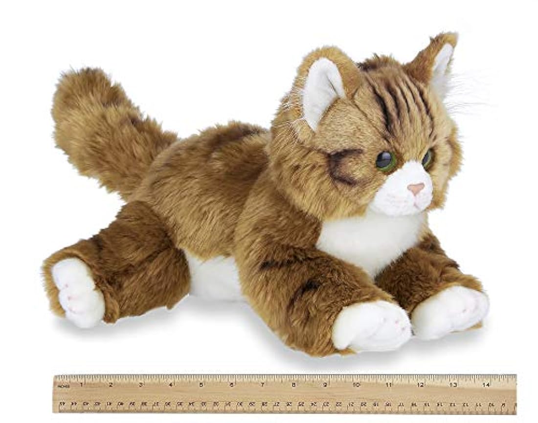 Bearington Collection - Gato de peluche de felpa