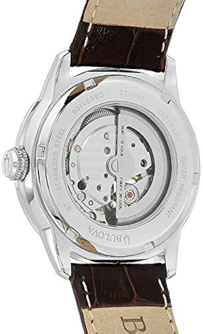 Bulova - Reloj para hombre con carátula y apertura doble