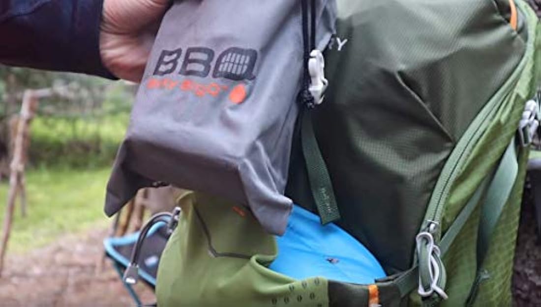 Parrilla de camping ligera portátil