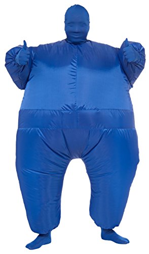 Traje inflable de cuerpo completo, Azul, Talla única