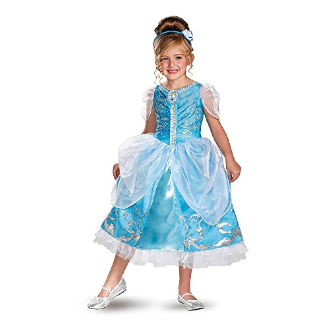 Disfraz de Cenicienta de Disney Sparkle Deluxe disfraz de la