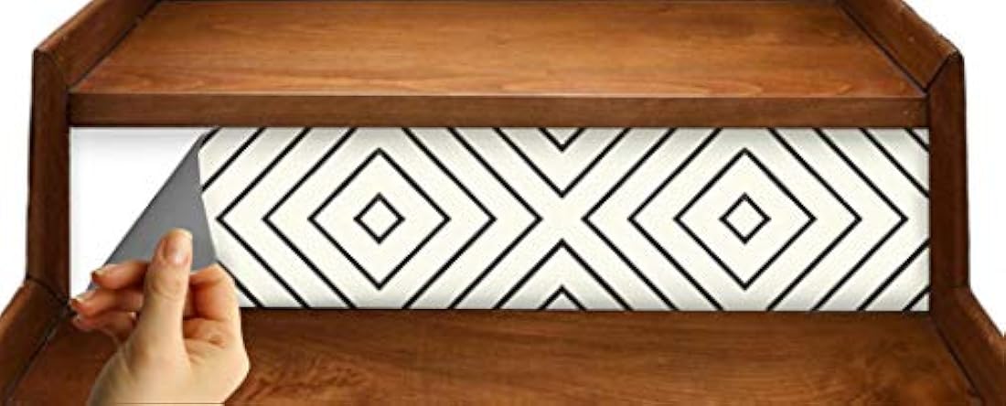 Adhesivo de vinilo para escaleras.